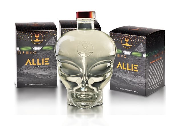 Allie Gin, 0,7L, 46 % Alk. - ginobility.de