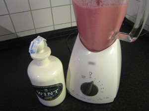 Buttermilch Gin Mixen