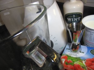Buttermilch Gin Zutaten