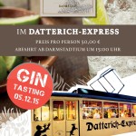 Veranstaltungstipp: Gin Tasting im Darmstädter Datterich-Express